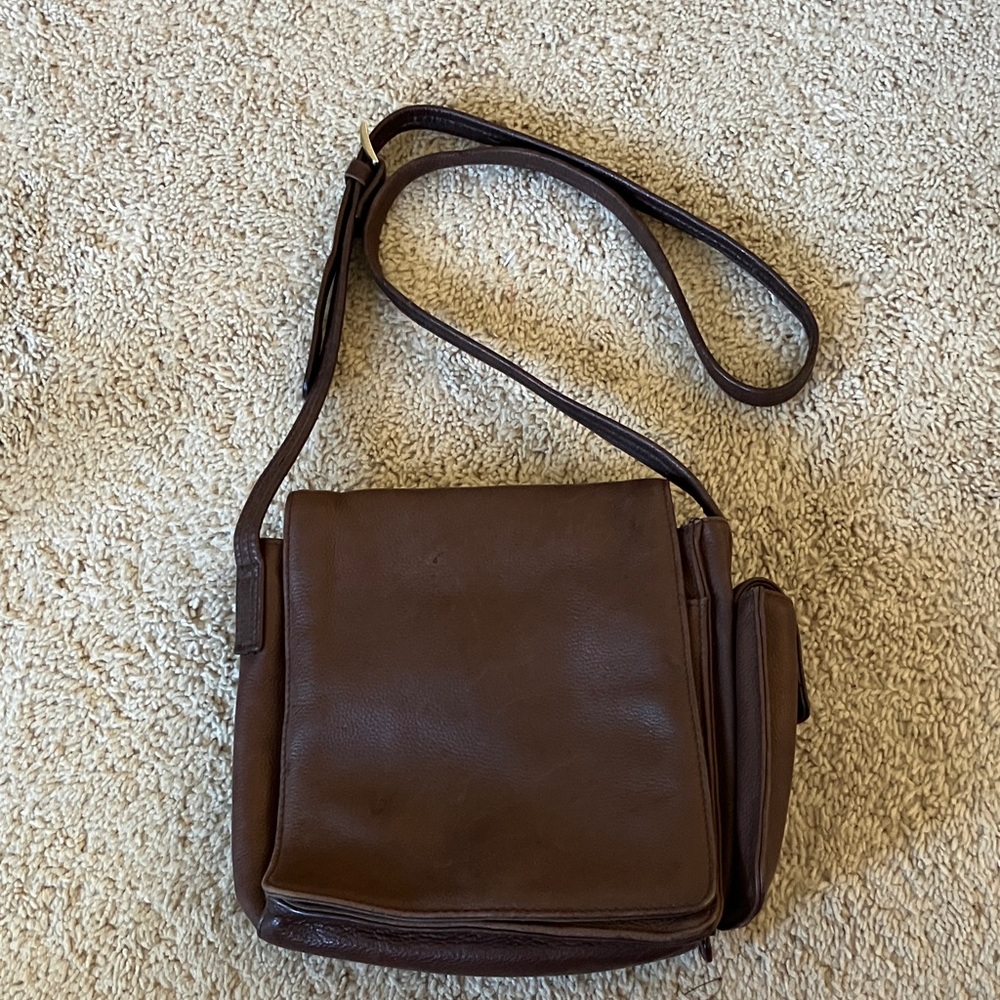 Brown Leather Women’s Shoulder Bag